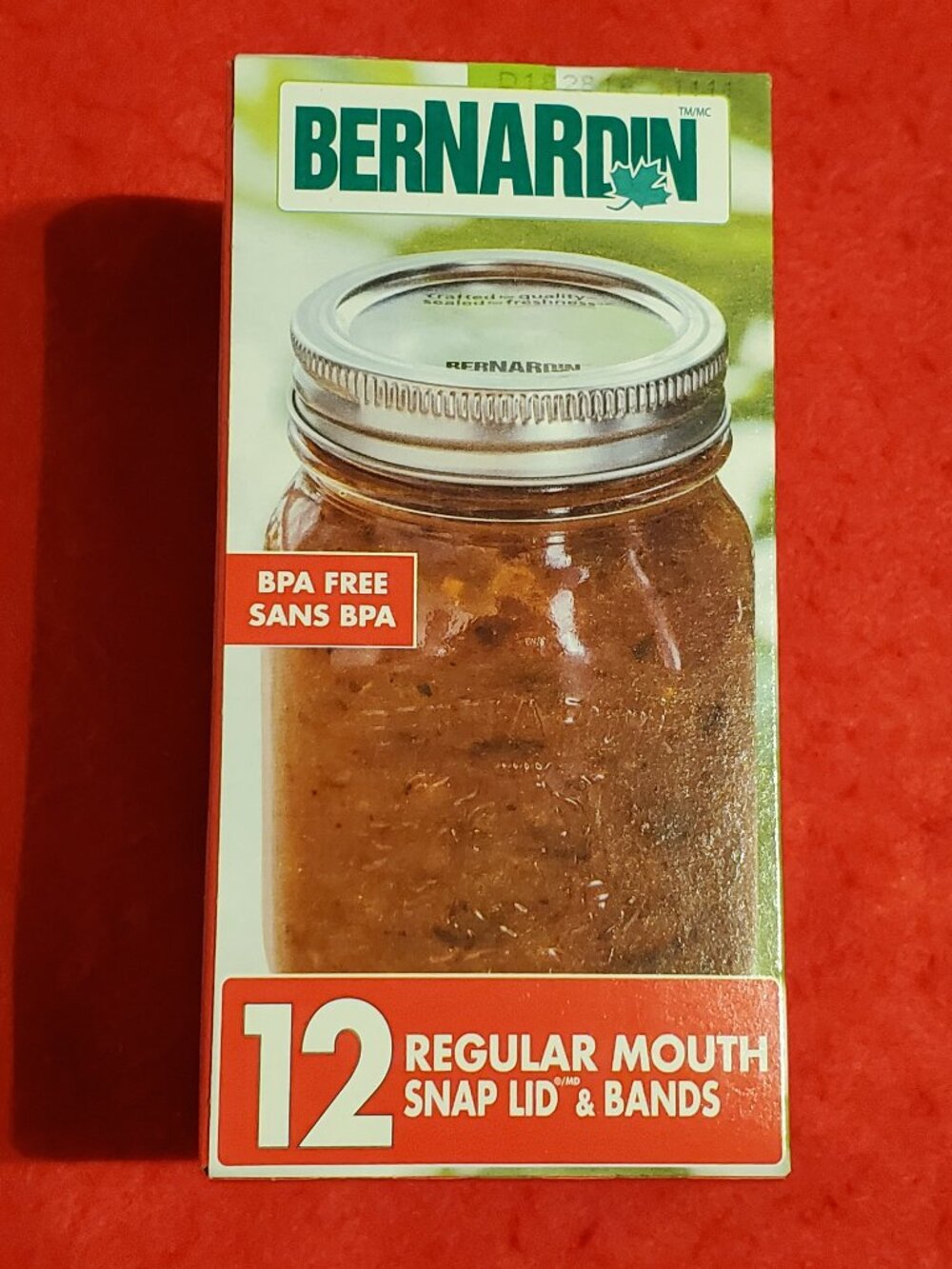 New 12 PC Bernardin Jar Lids - Save $